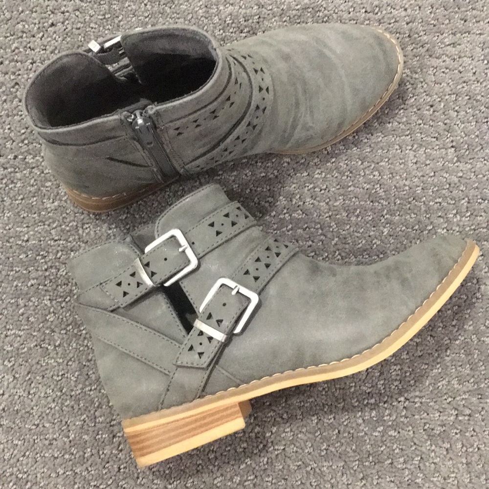 Grey Boots